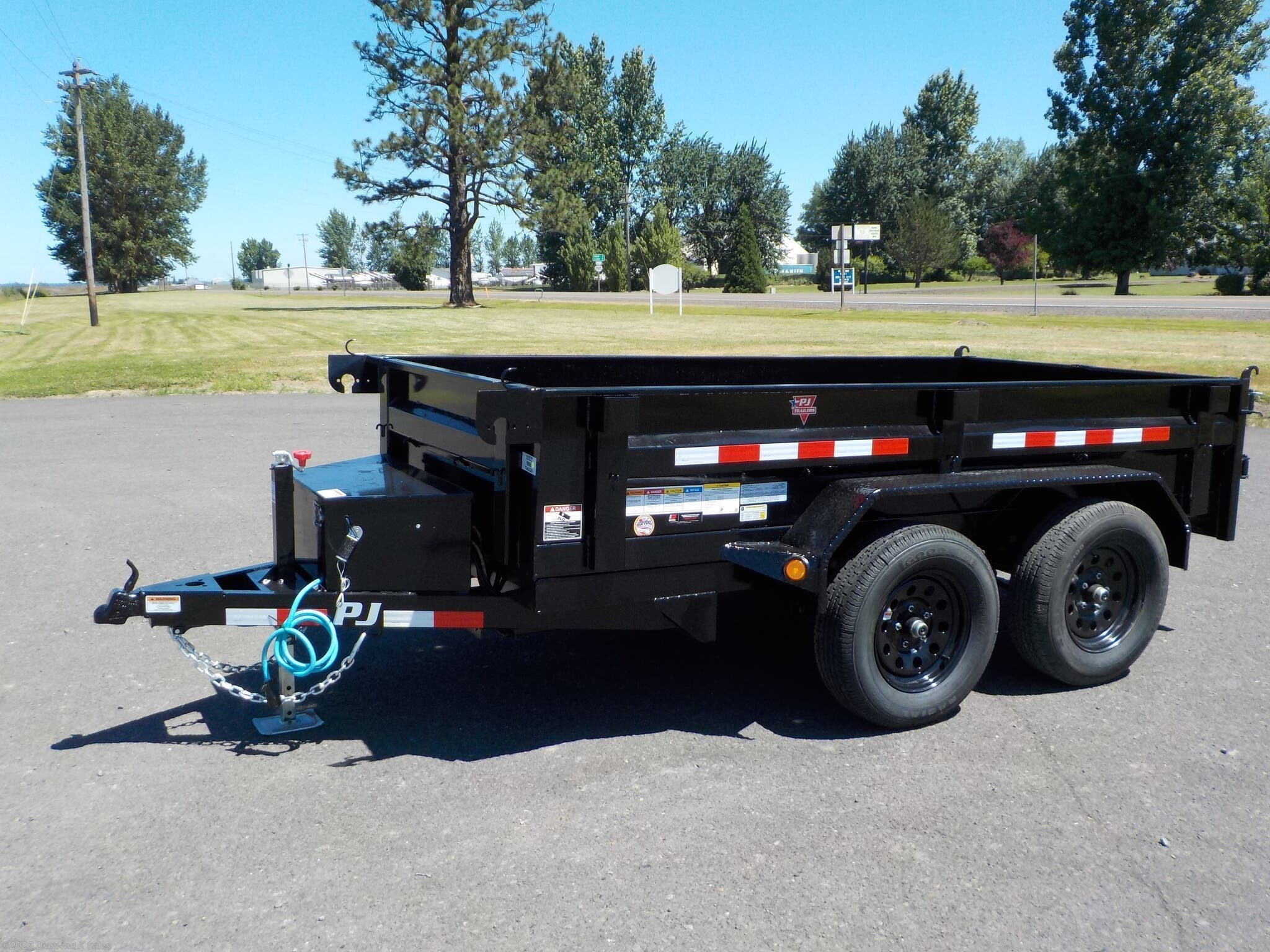 2022 PJ Trailers Dump D5 5' X 10' 7K 5x10 Dump Trailer 1367204