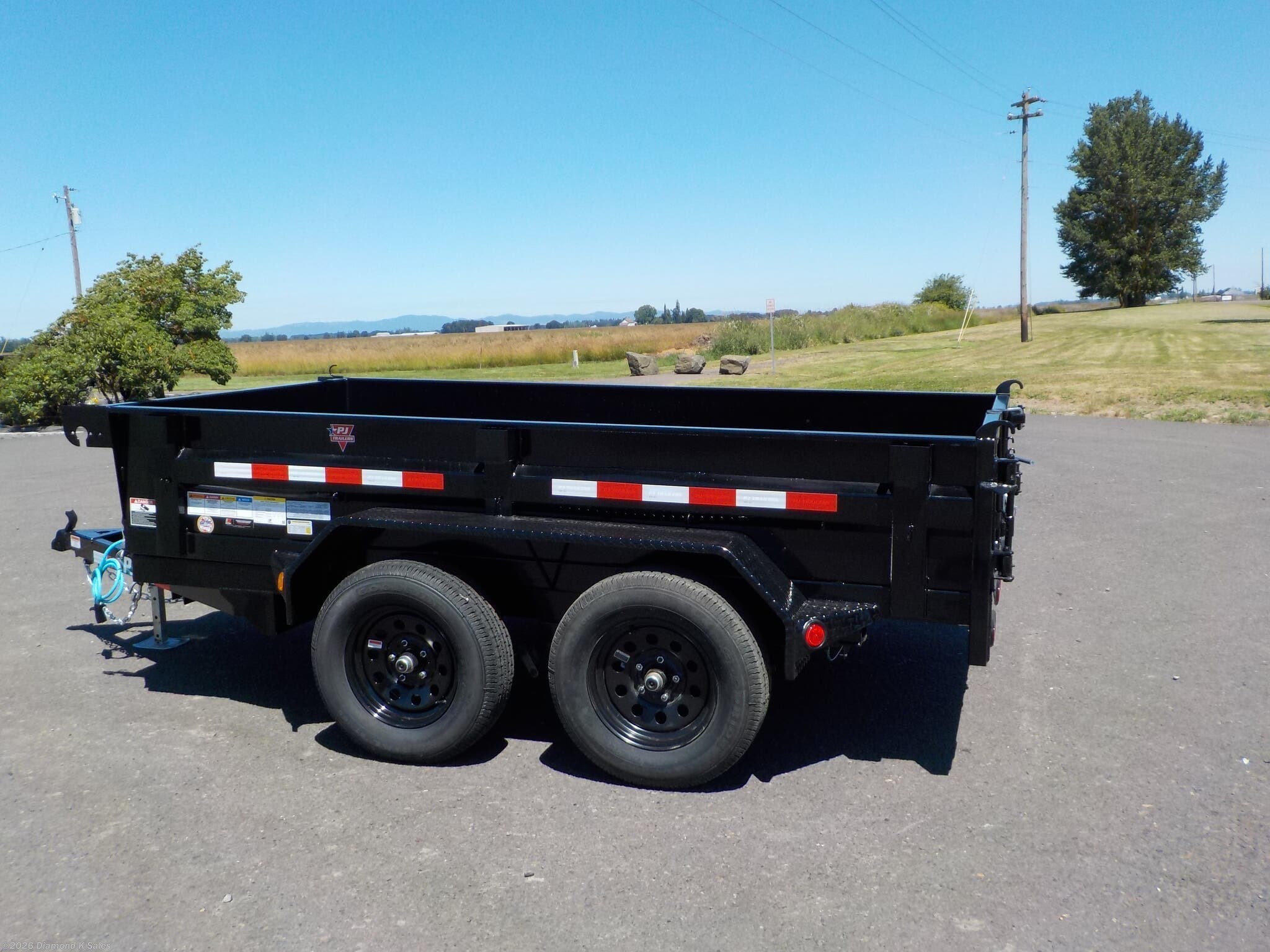 2022 PJ Trailers Dump D5 5 X 10 7K 5x10 Dump Trailer 1367204 