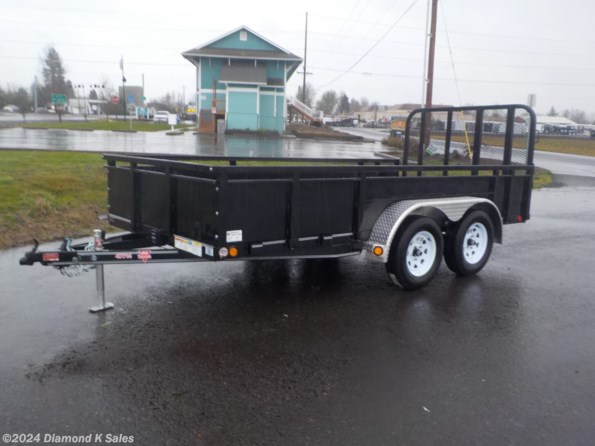 2023 PJ Trailers Utility UK 77" X 14' 7k Landscape available in Halsey, OR