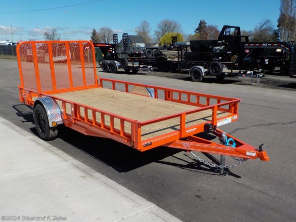 2022 PJ Trailers Utility U8 7' X 14' 3.5k Utility available in Halsey, OR