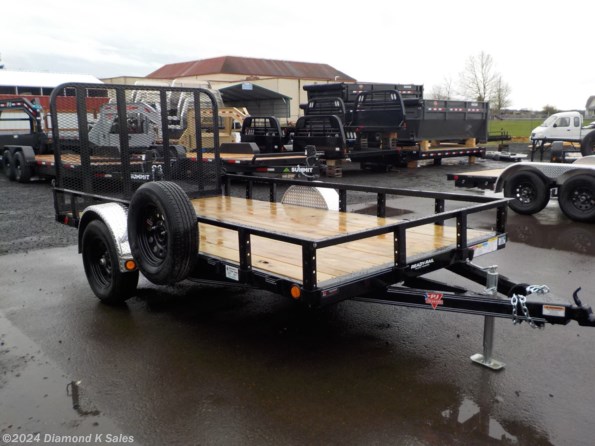 2022 PJ Trailers Utility U7 77" X 12' 3K available in Halsey, OR