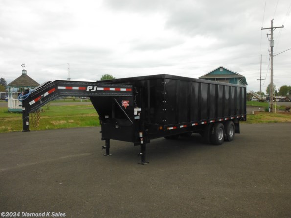2023 PJ Trailers Dump DD20 8" X 20' X 4' 25K available in Halsey, OR