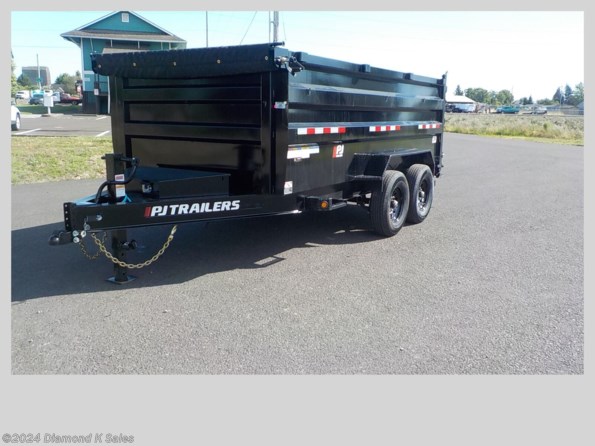 2023 PJ Trailers Dump DM 7' X 14' X 4' 14K High Side 28" Low Pro available in Halsey, OR