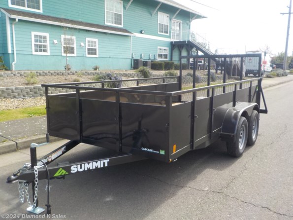 2023 Summit Trailer Cascade 7' X 14' 7K LANDSCAPE available in Halsey, OR