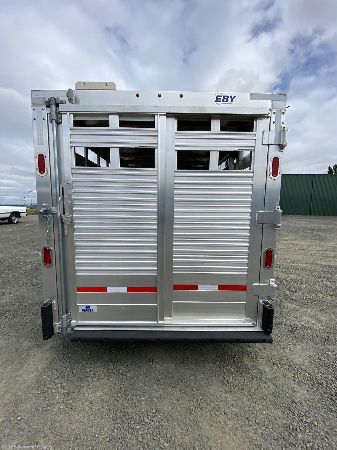 6x24 Cattle/Livestock Trailer for sale New EBY Maverick 6'11" X 24' X