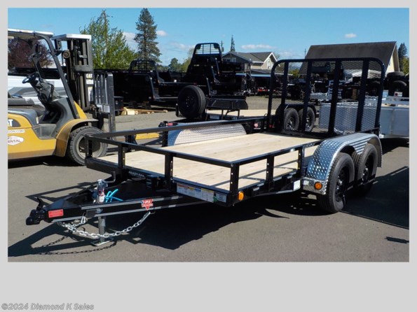 2022 PJ Trailers Utility UK 77" X 12' 10k available in Halsey, OR