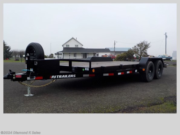 2023 PJ Trailers Carhauler CE 7' X 18' DOVE available in Halsey, OR