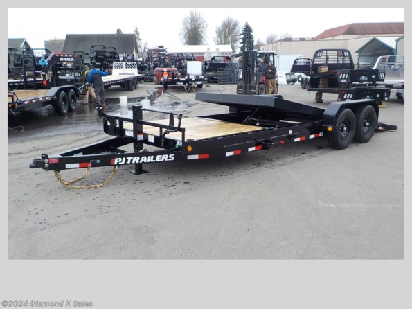 2023 PJ Trailers Tilt T6 7' X 22' 14K available in Halsey, OR