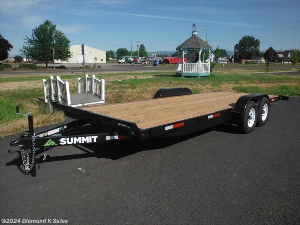 2023 Summit Trailer Cascade 7' X 18' 7K Carhauler available in Halsey, OR