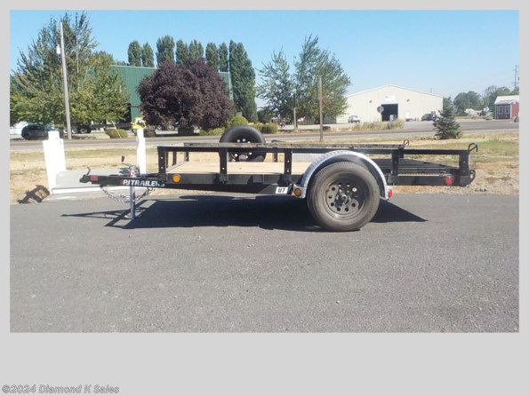 2023 PJ Trailers Utility U7 77" X 10' available in Halsey, OR