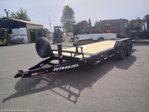 2024 PJ Trailers Tilt T6 7' X 18' 14K available in Halsey, OR