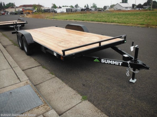 2024 Summit Trailer Alpine 7' X 16' 7K Flatbed available in Halsey, OR