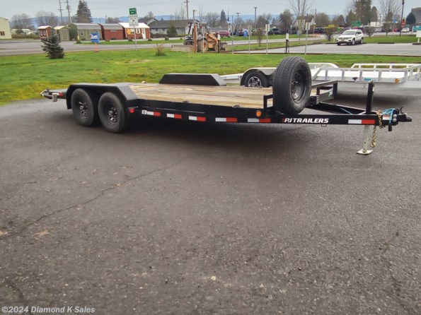 2024 PJ Trailers Carhauler CE 7' X 18' 9.8K available in Halsey, OR