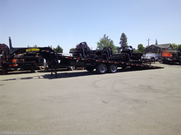 2023 Great Northern 102" x 35' Slide Axle Tilt available in Halsey, OR