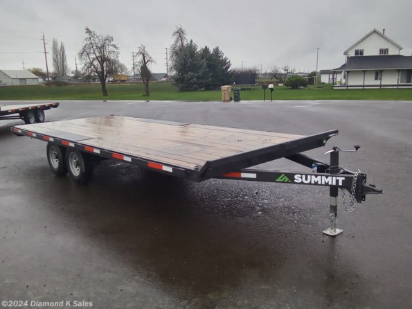 2024 Summit Trailer Cascade 102" x 20' 10K Deck Over available in Halsey, OR