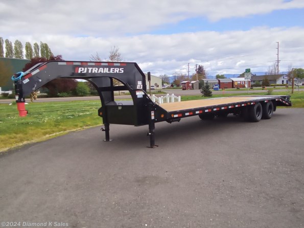 2024 PJ Trailers Flatdeck LD 102" X 30 25K Low Pro available in Halsey, OR