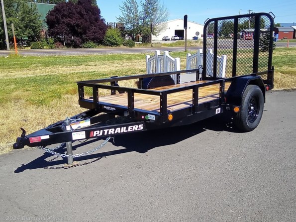 2024 PJ Trailers Utility U6 5' X 10' available in Halsey, OR