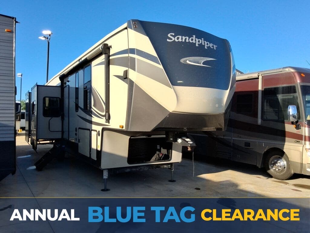 Used 2021 Forest River Sandpiper 39BARK available in Strafford, Missouri