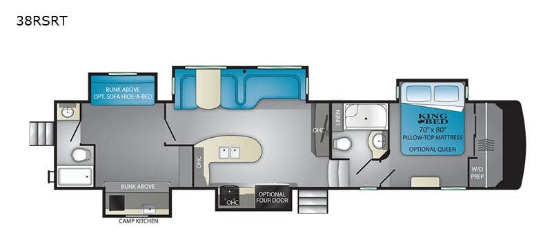 Used 2020 Heartland ElkRidge 38RSRT available in Strafford, Missouri
