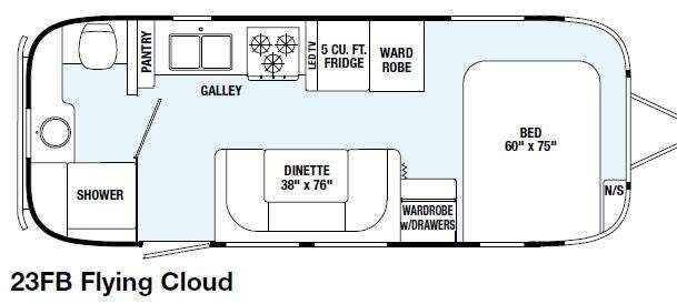 Used 2015 Airstream Flying Cloud 23FB available in Strafford, Missouri
