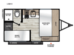 Used 2025 Forest River Aurora Light 13BHX available in Strafford, Missouri