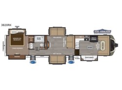 Used 2018 Keystone Montana 3820FK available in Strafford, Missouri