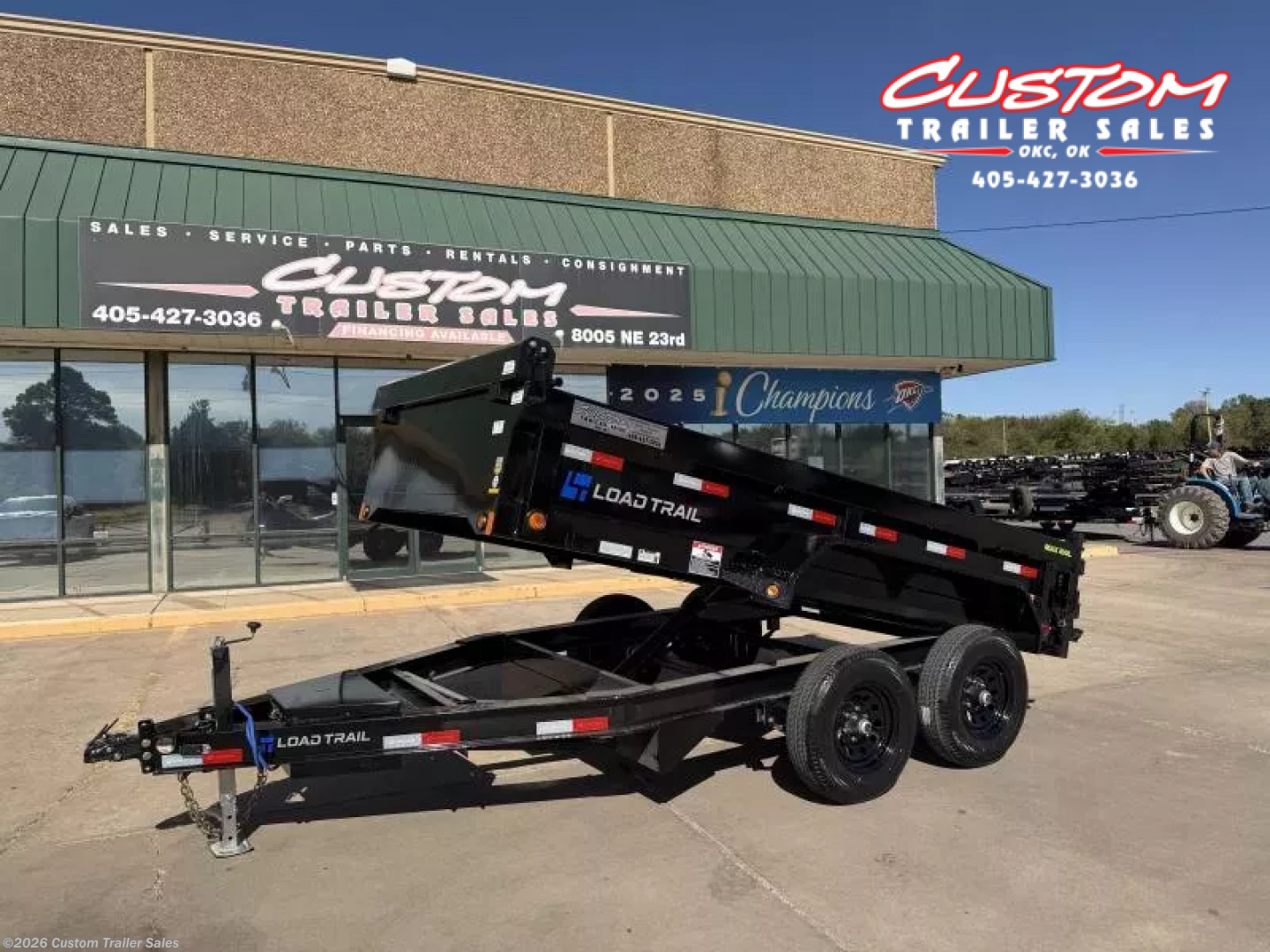 2026 Load Trail DE 6 X 12 TANDEM AXLE 10K BUMPER PULL DUMP