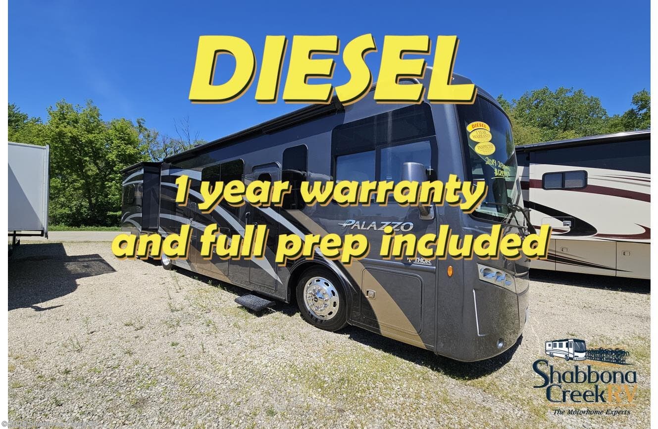 Used 2019  Thor  Palazzo 33.2 * by Thor from Shabbona Creek RV in Atkinson, IL