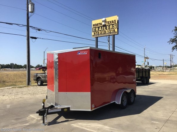 2023 Pace American KP8414SESV-070 7X14 7K TANDEM AXLE CARGO TRAILER available in Lewisville, TX