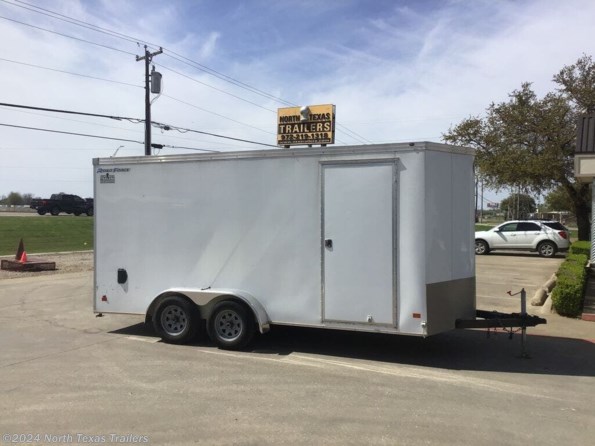 2019 Wells Cargo RF716T2 7X16 7K TANDEM AXLER ENCLOSED CARGO TRAIL available in Lewisville, TX
