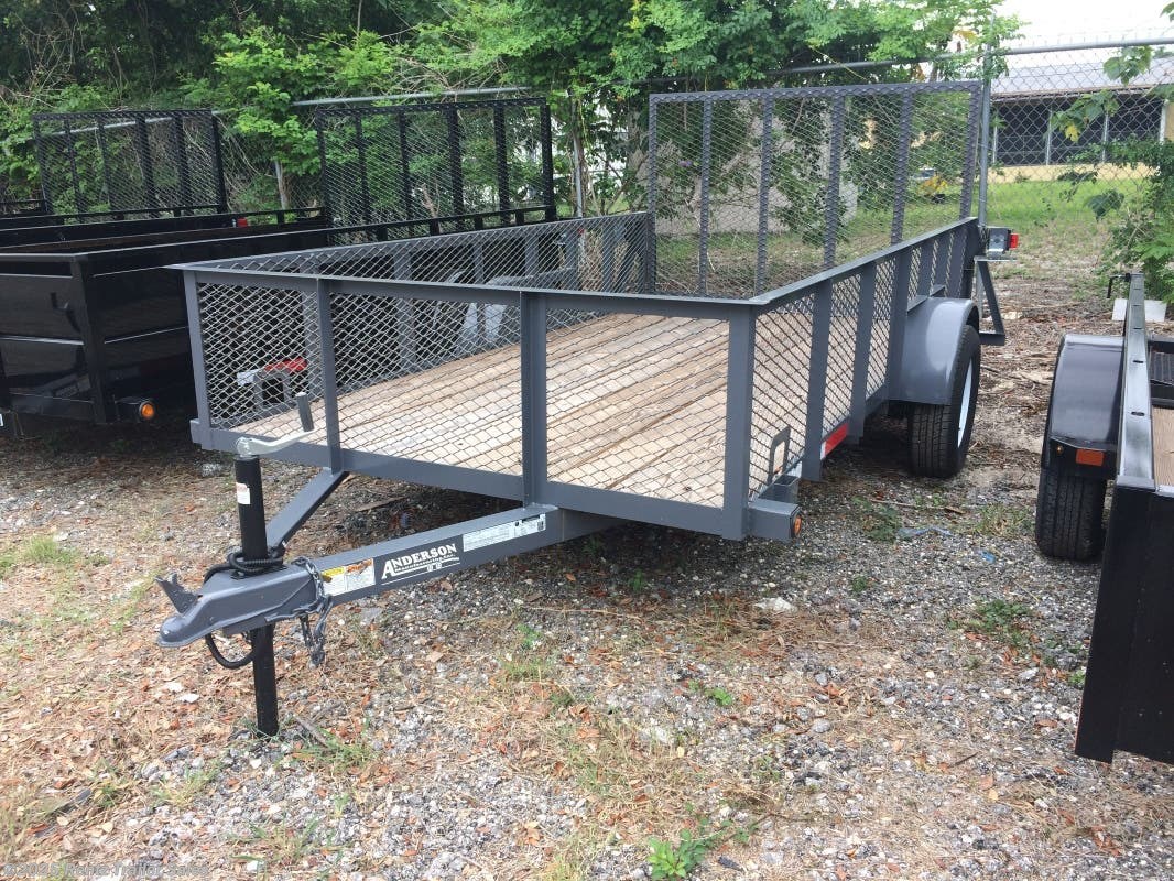 Utility Trailer 2016 Anderson 6 X 12 LS UTILITY 2' SIDES GRAY