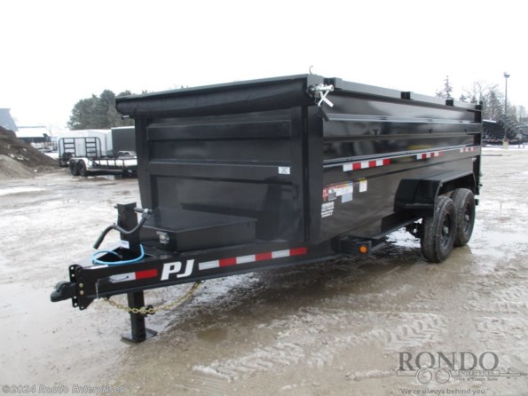 2022 PJ Trailers Dump DM  DMA1672BSSK8E-CY06 available in Sycamore, IL