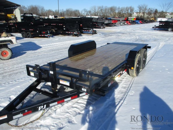 2022 PJ Trailers Equipment T6  Tilt T6J1872BTTK available in Sycamore, IL