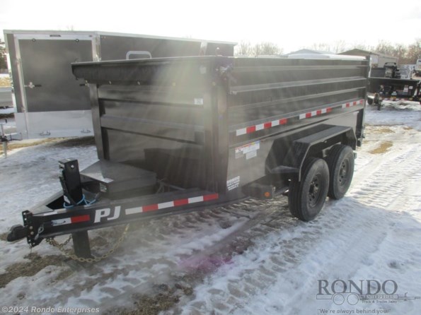 2022 PJ Trailers Dump DX  DXT1282BSSK-JA05-SW04 available in Sycamore, IL