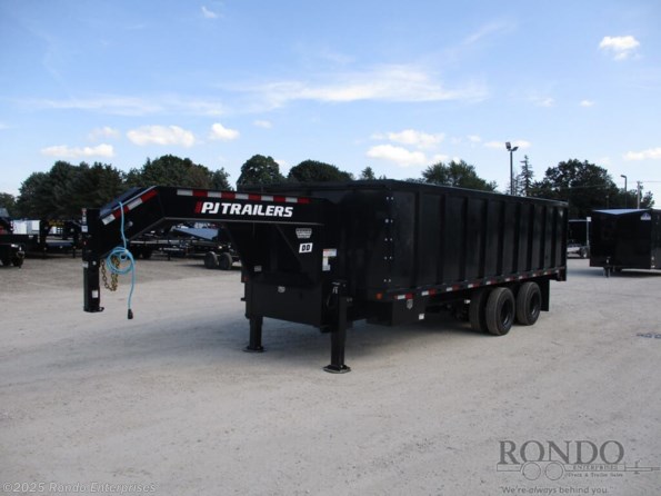 2023 PJ Trailers Gooseneck DD  Dump DDQ20J2GSB01CE-JA06 available in Sycamore, IL