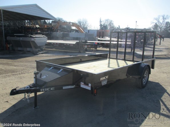2022 Rice Trailers Single Axle Utility SST8212 available in Sycamore, IL