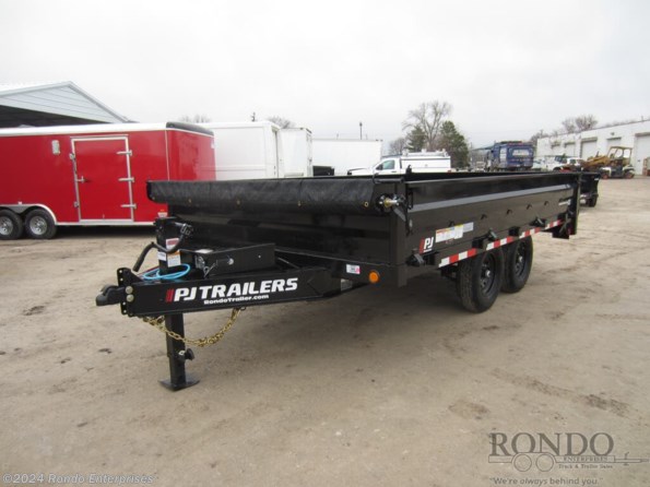 2023 PJ Trailers Dump D8  D8A1472BSSK available in Sycamore, IL