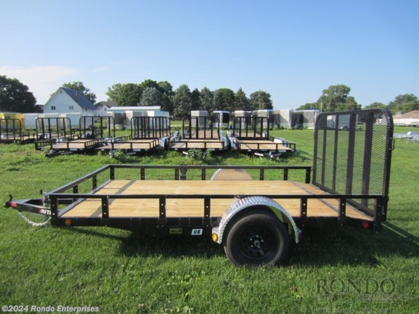 2024 PJ Trailers U8 Single Axle Utility 21231DSBKT available in Sycamore, IL