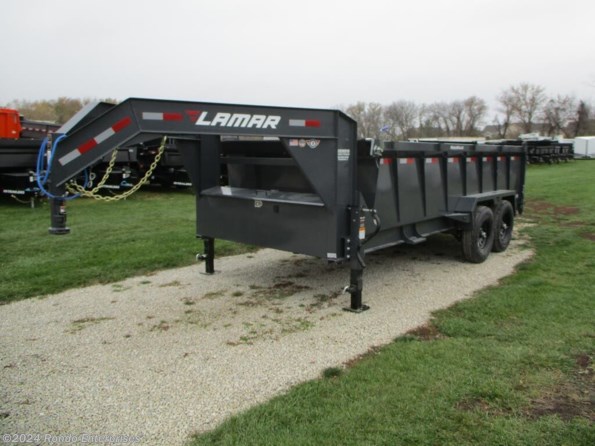 2024 Lamar Gooseneck Dump DL831627MX available in Sycamore, IL