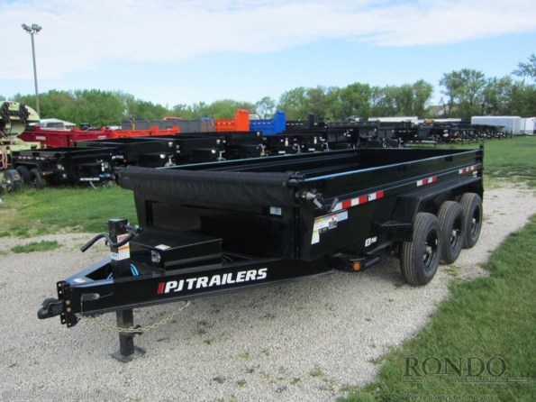 2023 PJ Trailers Dump DL  DLT1673BSSK available in Sycamore, IL