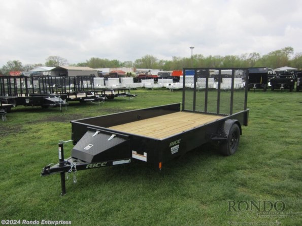 2024 Rice Trailers Single Axle Utility SST7612 available in Sycamore, IL