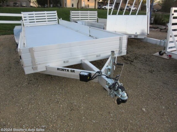 2022 Aluma 8120TA-R-BT-SR 8120TA-R-BT-SR 6.8 X 20 UTV/ATV/UTILITY TRAILER available in Madison Lake, MN