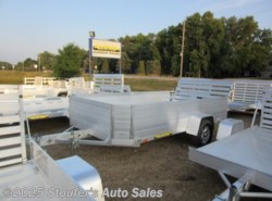 2024 Aluma 7712H 7712H 6.4X12 Util Trailer TG 24in Solid Side Rac
