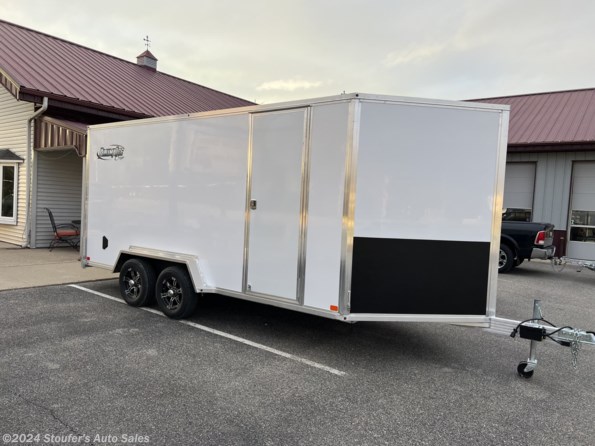 2024 Alumaice 7.6 X 16 ENCLOSED CARGO/REC TRAILER available in Madison Lake, MN