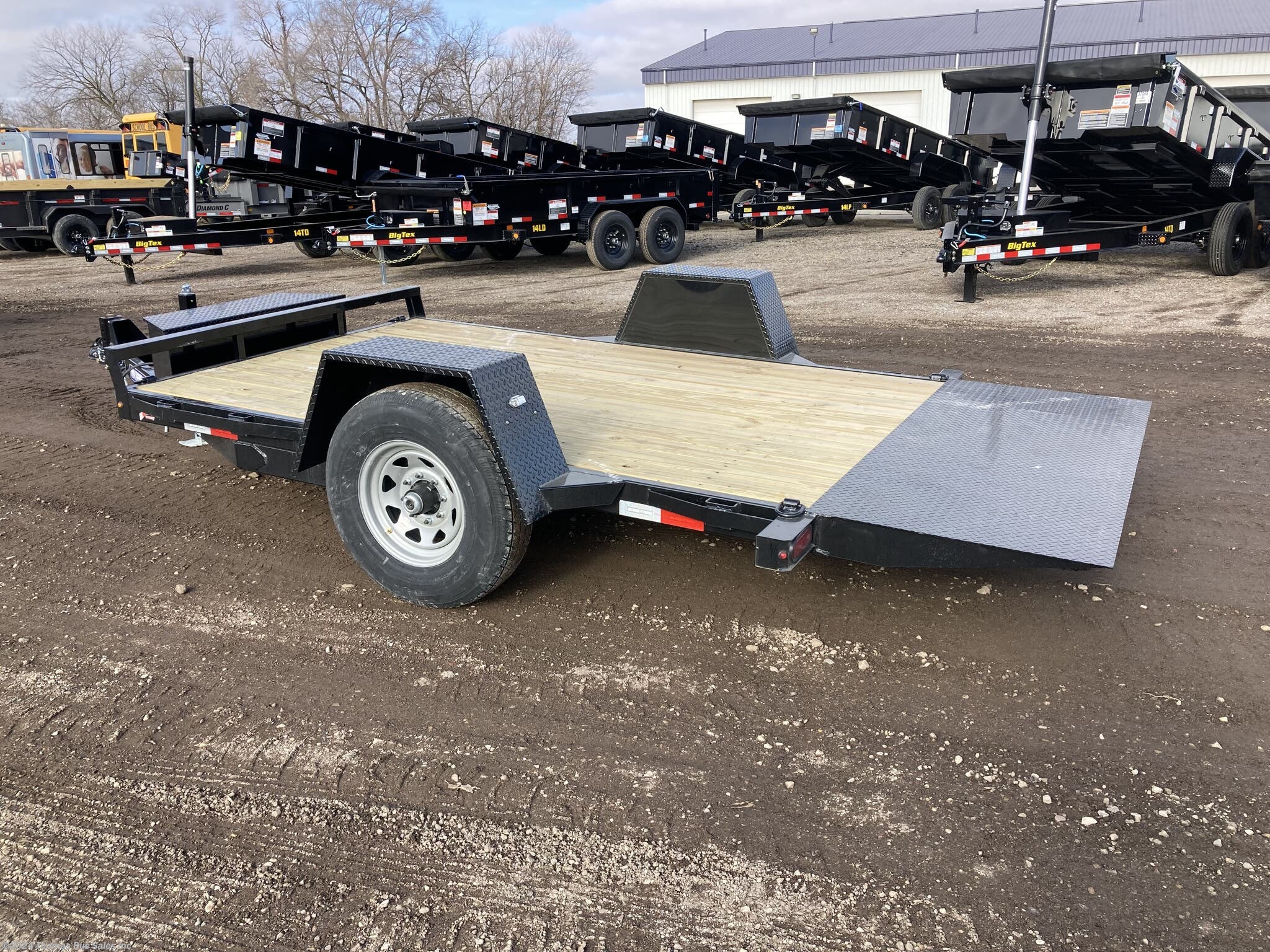 6x12 Tilt Deck (Heavy Duty) Trailer for sale | New Sure-Trac Tilt