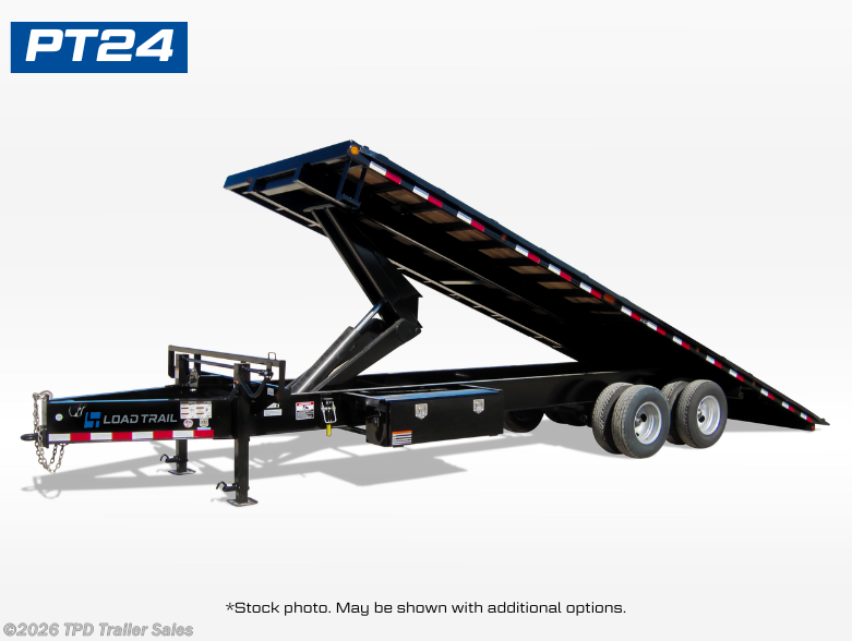 2026 Load Trail PT 102" x 26' Tandem Heavy Duty Pintle Hook Equipment