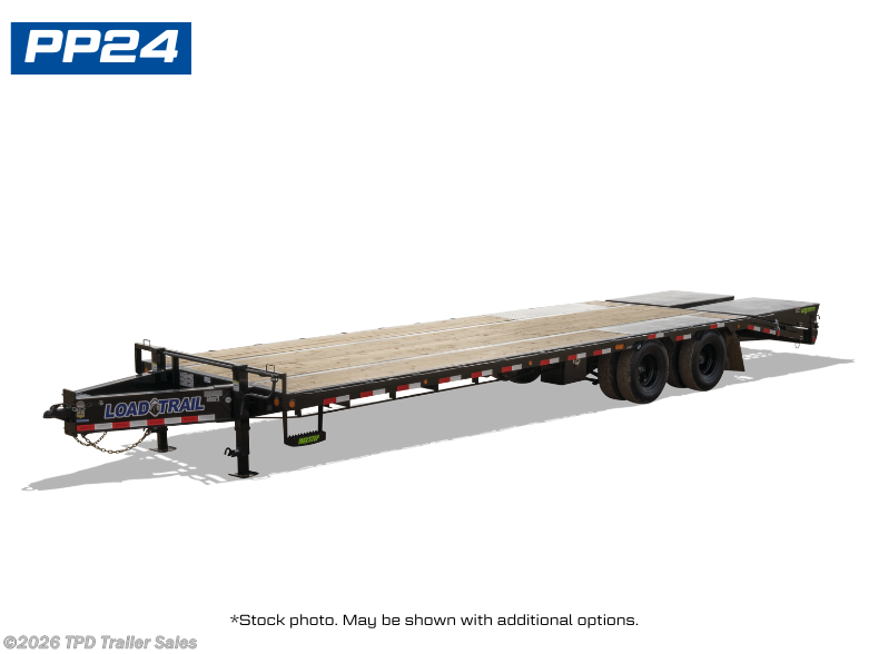 2027 Load Trail PP 102" x 25' Tandem Low-Pro Pintle Hook Trailer