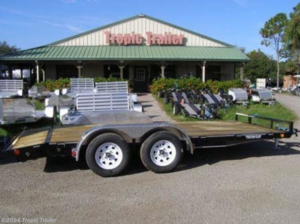 2024 PJ Trailers Carhauler 4" Channel  (C4) 18’ available in Fort Myers, FL