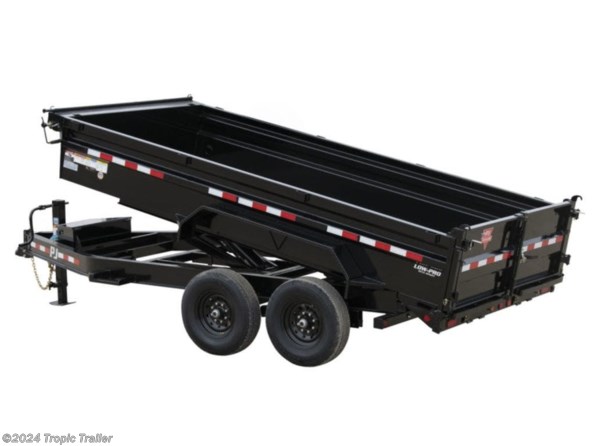 2022 PJ Trailers Dump 14K Low-Profile  PRO (DL) 16' available in Fort Myers, FL