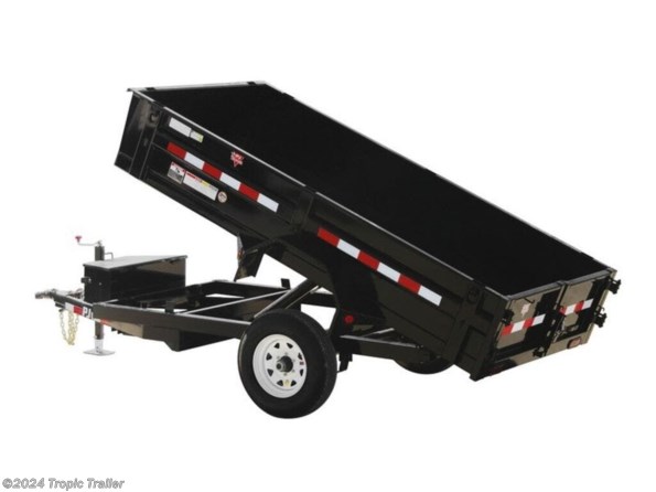 2022 PJ Trailers Utility 60"  Dump (D5) 10' available in Fort Myers, FL